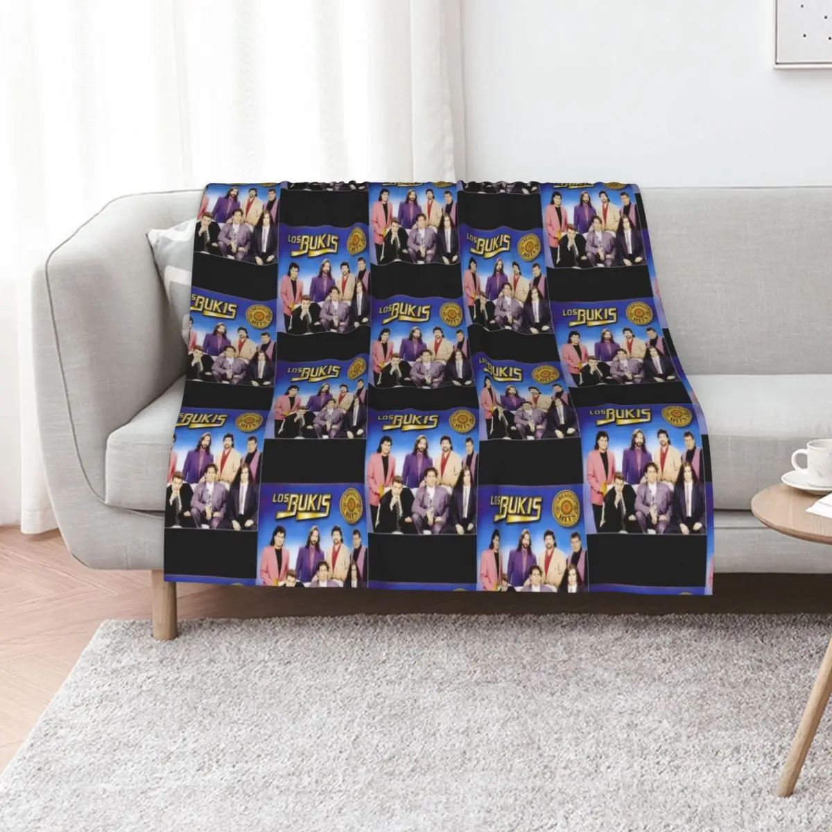 

Los Bukis Throw Blanket Baby Decorative Throw Soft Beds Picnic Blankets