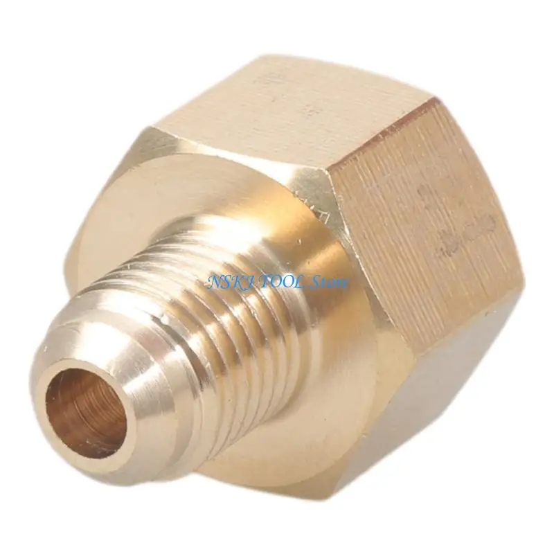 L8RC Air Conditioner Reducer Adapter 1/4inch Nitrogen Regulator Adapter Fitting