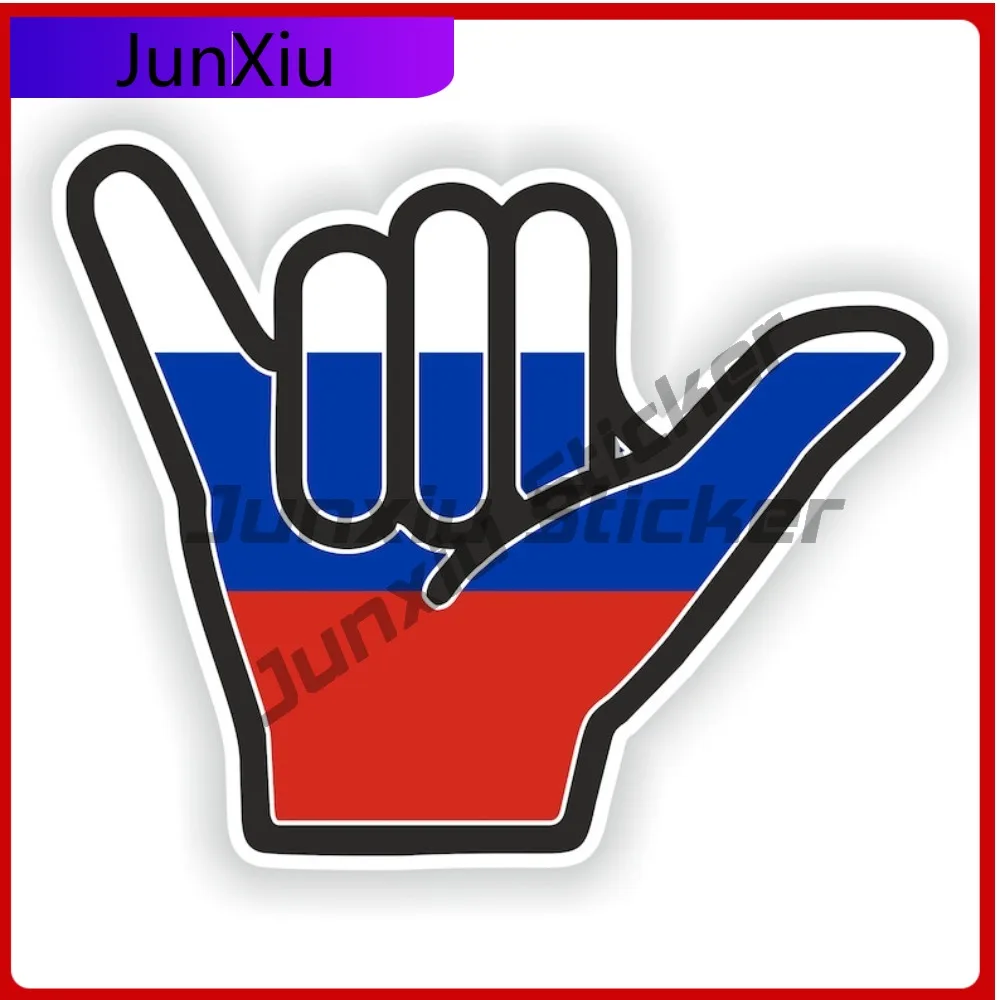 

Russia Pattern Cool Window UV Resistant Decal Decoration Decal Anti Vinyl Sticker Resistant Anime Cool Door Accessory UV Proof