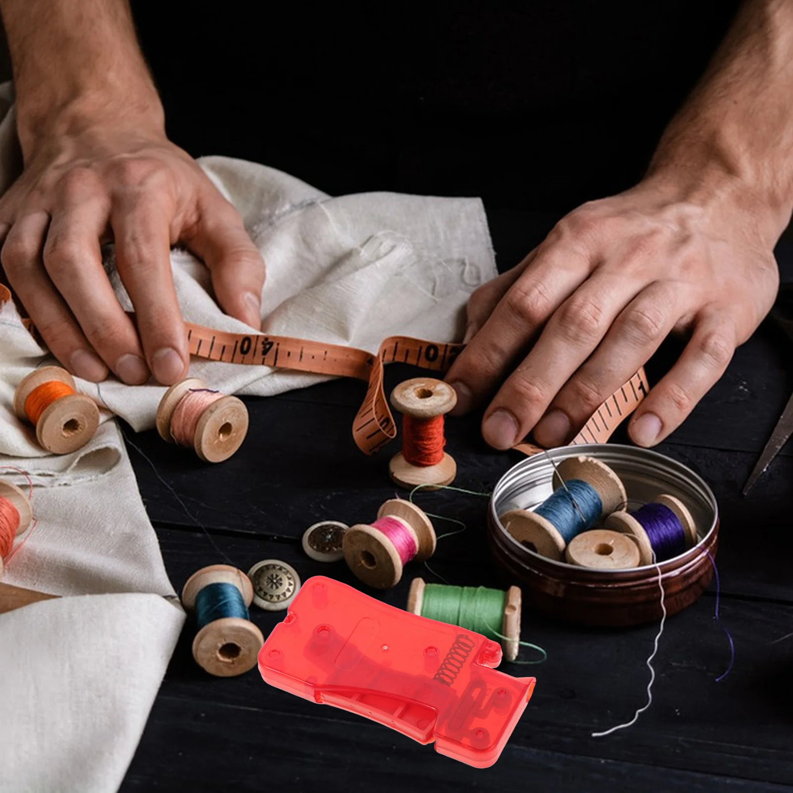 

10pcs Automatic Needle Threader Plastic Smooth Edges Durable For Thick Thin Strings Drawstring Helper Sewing Tool Craft