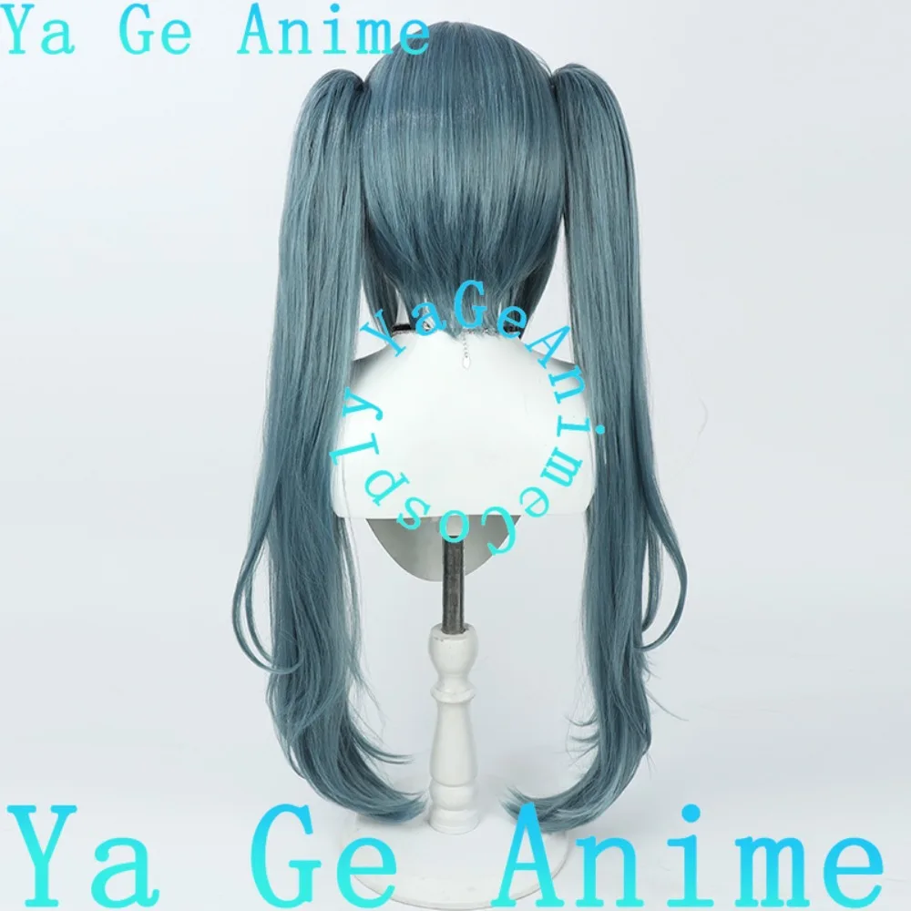 Peruka Cosplay Azur Lane Regensburg, Dziewczęca, z Podwójnymi Kucykami, Świąteczna, Peruka Cosplay z Reality Show, Anime, Gra, Impreza, Wystawa, Dostępna od Ręki