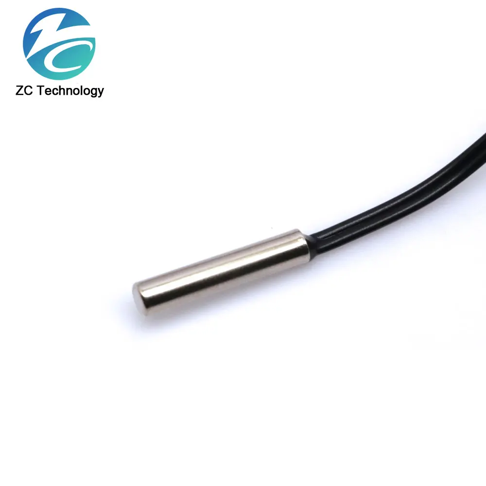 W1209 0.5m 1m Waterproof NTC Thermistor Accuracy Temperature Sensor 10K 1% 3950 Wire Cable Probe For Arduino W1401