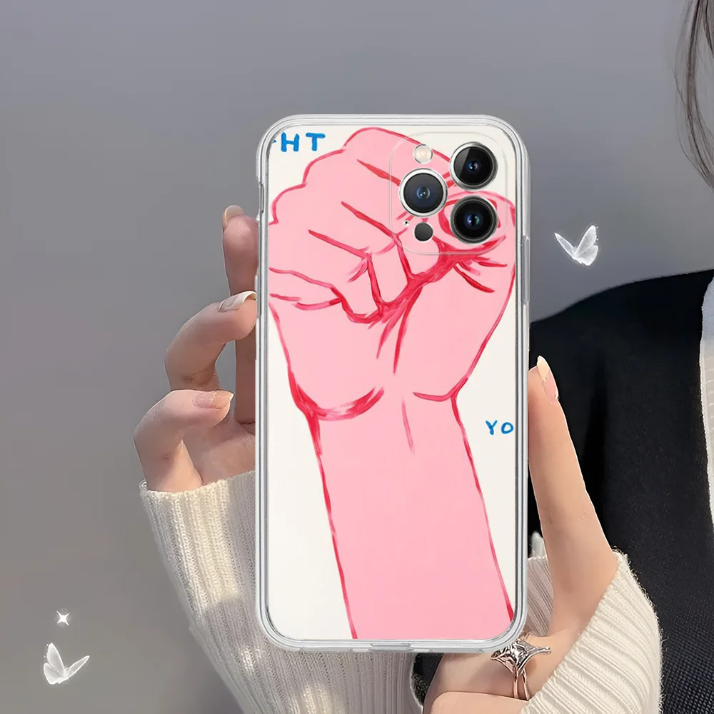 D-David S-Shrigley Phone Case For iPhone 15 14 13 12 Mini 11 Pro XS Max X XR SE 6 7 8 Plus Soft Silicone Cover