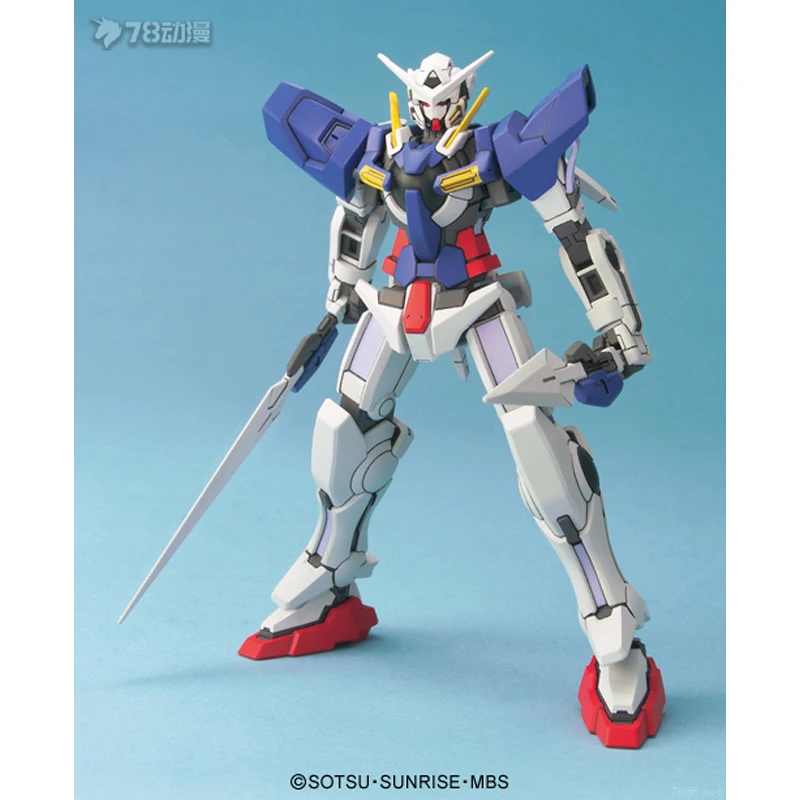 BANDAI ORIGINAL FG GUNDAM OO GN-001 KÖNNEN ENGEL GUNDAM Anime Action Figure Montage Modell Spielzeug Sammeln Modell Ornamente Geschenk