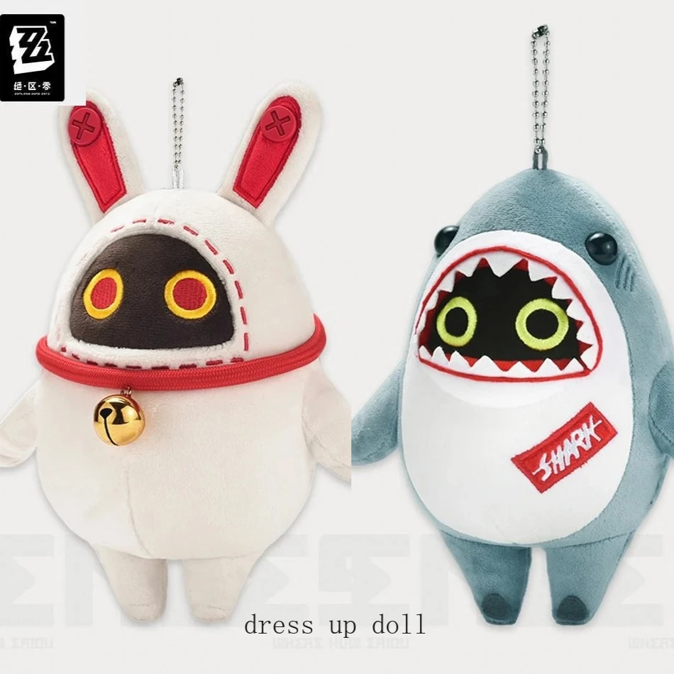 Official Game Zenless Zone Zero Bangboo Plush Doll Keychain Pendant Genuine Cosplay Anime Figure Stuffed Toys Ornament Gifts