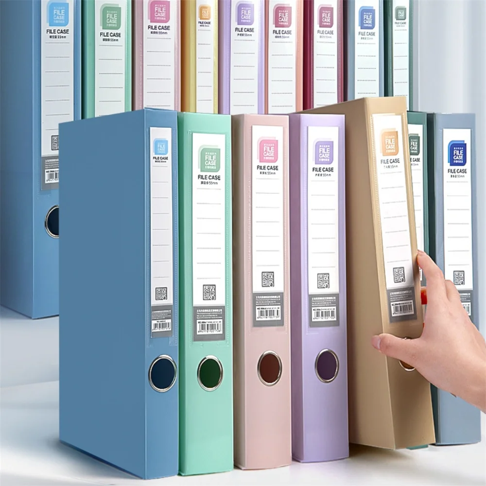 

Large Capacity A4 File Folder Multifunctional Waterproof Document Organizer Dustproof Desktop Storage Document Holder Contract