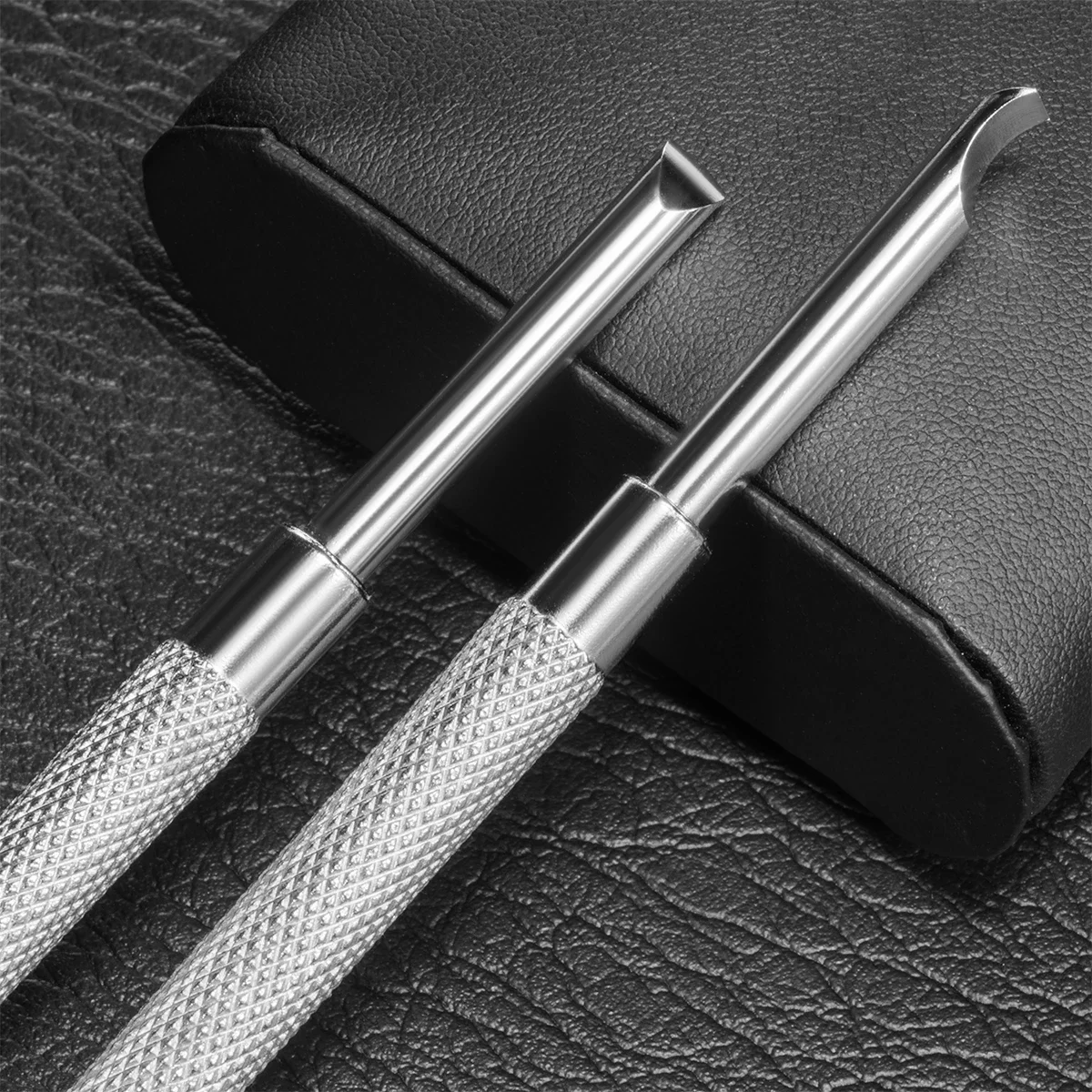 2 Pack Stainless Steel 4mm Watch Hand Remover Tools Levers With Flat Blade Watch Needle Lifting Tool for Watchmaker