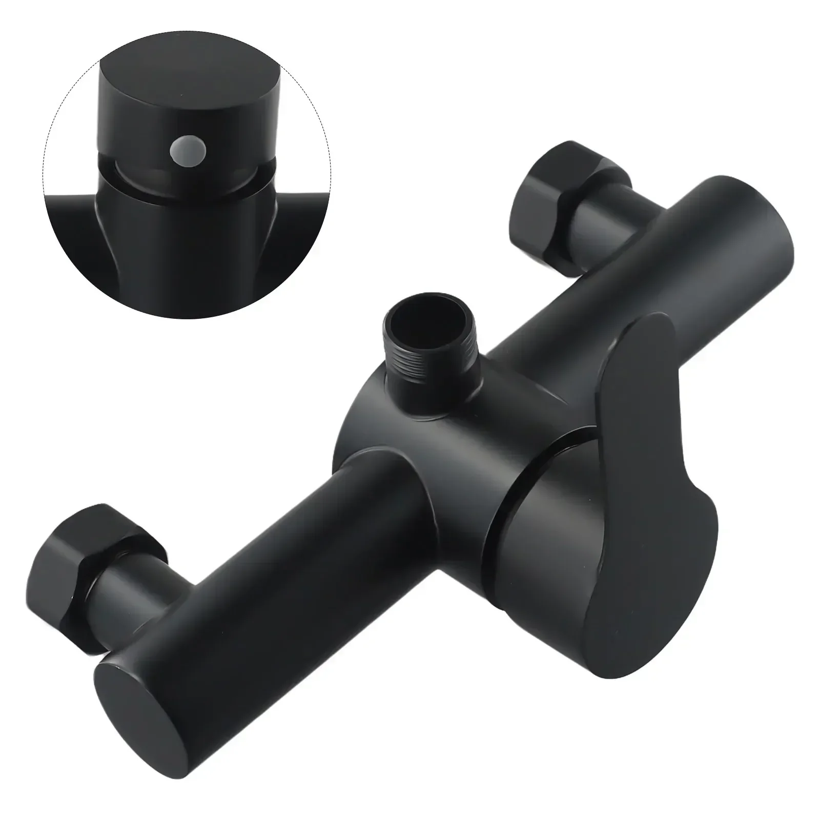 Exquisite High Quality Practical Brand New Shower Faucet Parts 1Pcs 304 Stainless Steel G1/2 Inch Hot Cold Water Regulator
