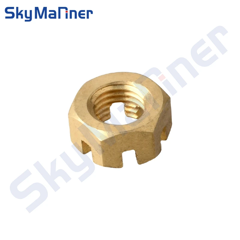 Propeller Nut fit Tohatsu 9.9HP 15HP 20HP 25HP 30HP 346-64121 Outboard Motor 346-64121-5 346641215 Boat Engine Propeller Parts