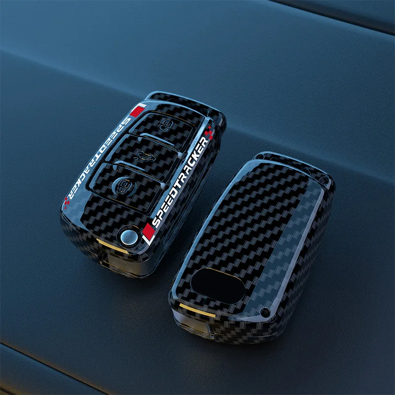 Etui na kluczyk samochodowy do Audi A1 A3 8V A4 B8 B9 A5 A6 C7 A7 A8 Q3 Q5 Q7 S4 S6 S7 S8 R8 TT Keyless Carbon Fiber Key Shell Akcesoria