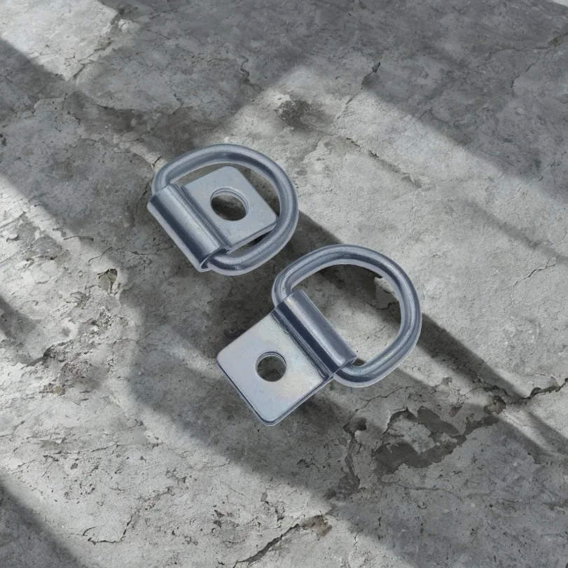 Car Fixed Pull Ring Trailer Accessories Pull Hook Truck Hook Ground Buckle Lying Ring Truck Cargo Fixed Hook Pull Handle Ring