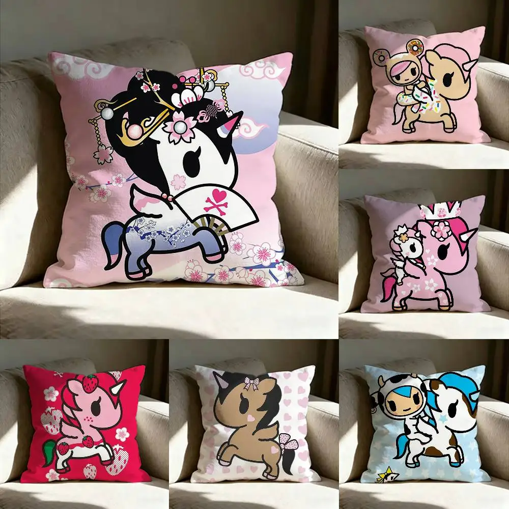 

Japan T-Tokidokis Various Sizes Square Pillow Case For Car Home Bedchamber Decor