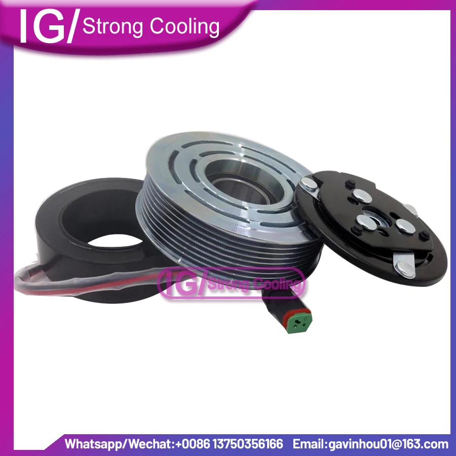 

New AC Air Conditoning Compressor Magnetic Electromagnetic Clutch for Scania Truck P G R T P470 P380 P480 1888033 1853081 82