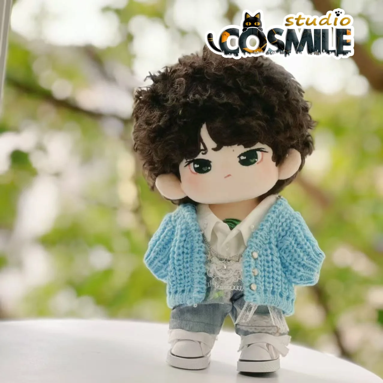 เสื้อกันหนาวฤดูหนาว The Untamed ตัวละครไย๋ ซั่วจาน แฟชั่นลำลอง ตุ๊กตาขนนุ่ม 20 ซม. อุปกรณ์เสริมตุ๊กตา เสื้อผ้าตุ๊กตา BJYX GG