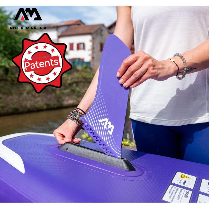 

AQUA MARINA Competition Fin Press Detachable Longboard Fin For SUP Standing Paddle Board Fin Stabilizer Rudder Surf Accessories