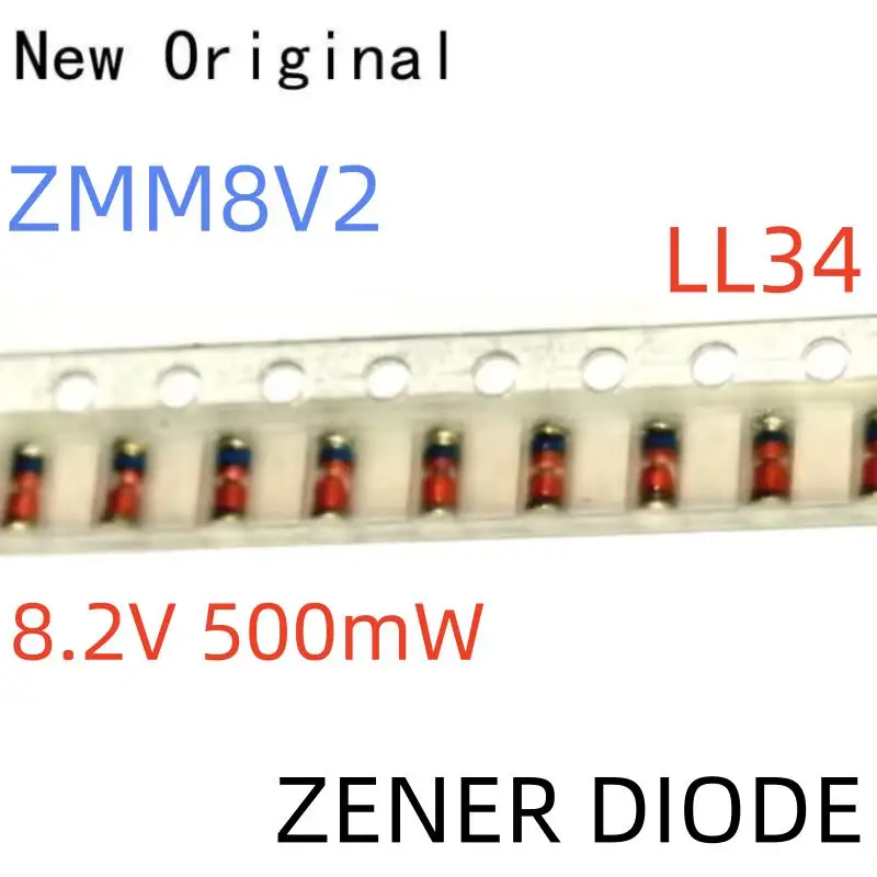 

Zmm8V2 New and Original 8.2V 500Mw Surface Mount Zener Diode