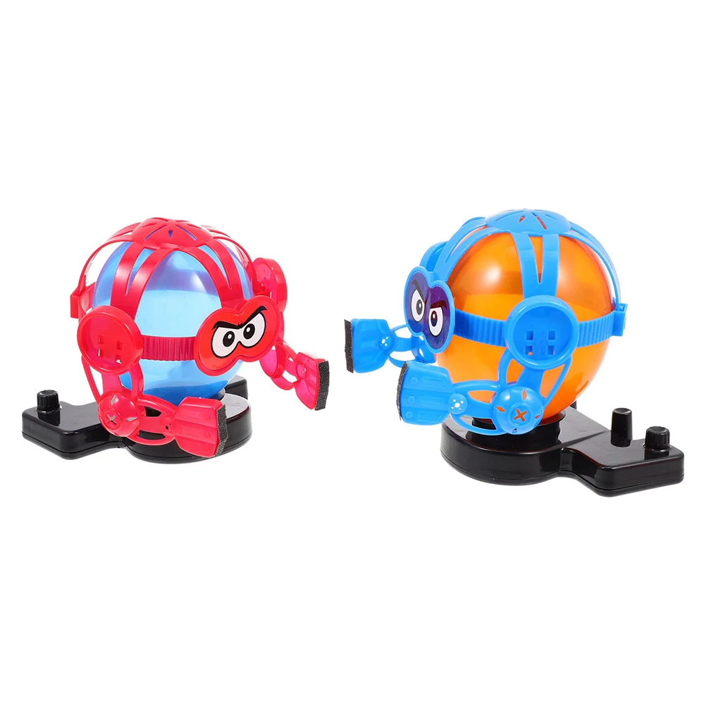 2 Sets Battle Board Games Balloon Fencing Puppets Tricky Popping Toy Balloons Fighting Table Robot Desktop