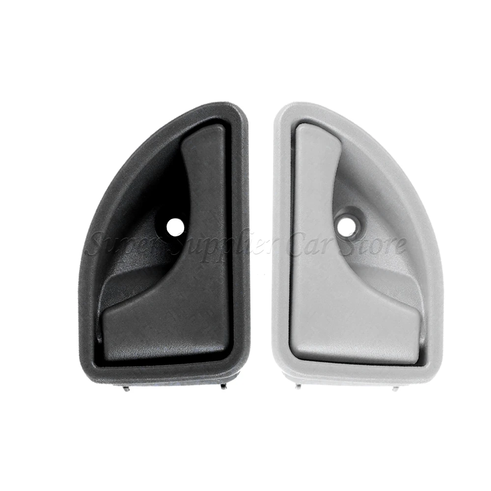 Nouveau pour Renault 1997-2007 Kangoo & 1997-2003 Twingo 8200247802 82002478 une paire poignée de porte intérieure de voiture bouton avant gauche droit