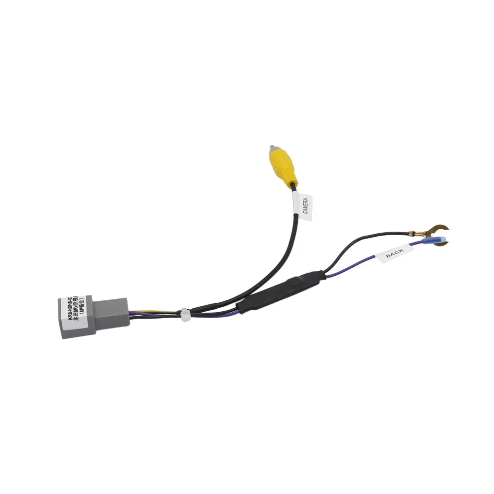8 Pin Reverse Camera Harness for Honda BRV 2014-2018, RCA Video Output Adapter Cable Kit