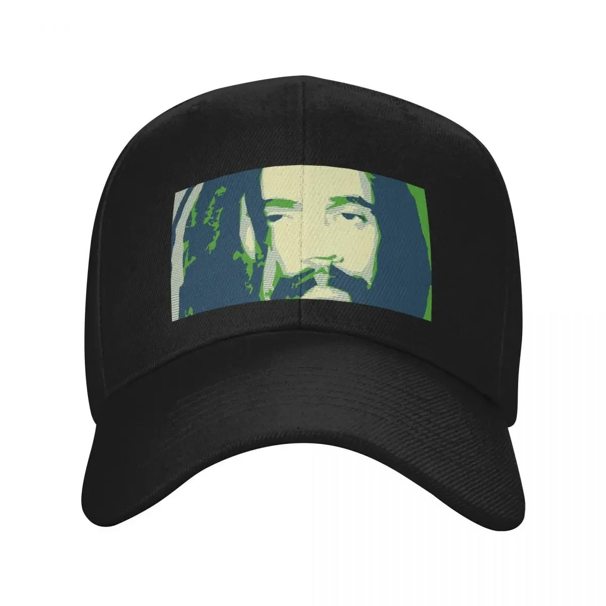 Jamaica Icons Damian Marley HOPE Poster Famous Jamaican Singer Baseball Cap Sun Cap Luxury Cap Women's Men's