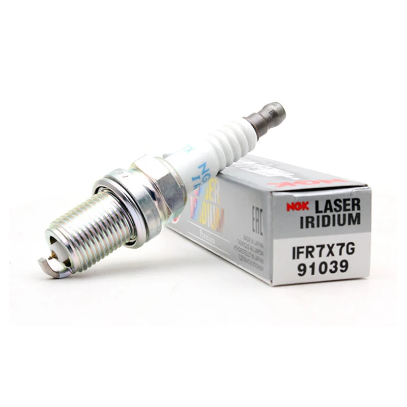 NGK Laser Iridium Spark Plug IFR7X7G 91039 For Buick Encore Chevrolet Cruze Sonic Trax Astra Meriva Zafira oe 1214066