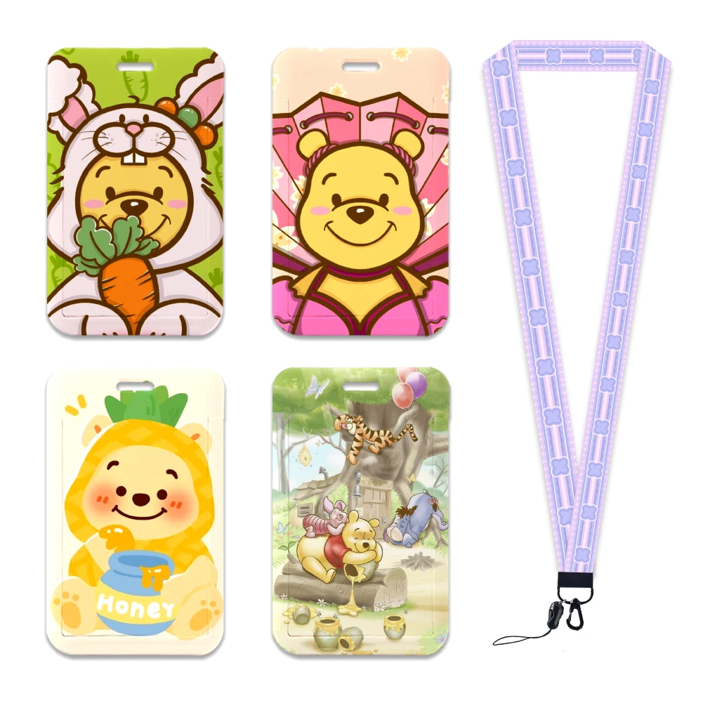 Winnie Strap Lanyard für Schlüssel Schlüssel bund Abzeichen Inhaber ID Kreditkarte Pass hängen Seil Lariat Handy Charm Zubehör