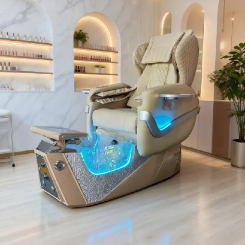 , A Light Luxury 4D Chair With Foot Therapy, Sofa, Surfing Massage Function, Intake And D