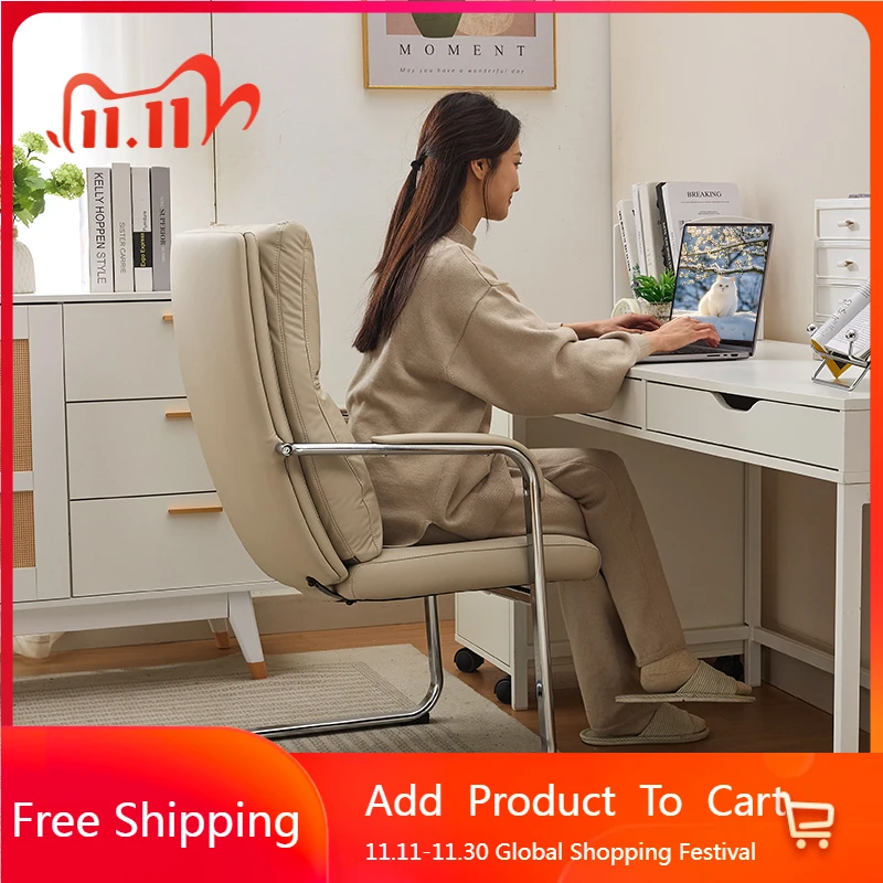 

Conference Study Office Chair Modern Mobile Comfortable Office Chair Bedroom Arm Backrest Reading Mobilya Library Furniture