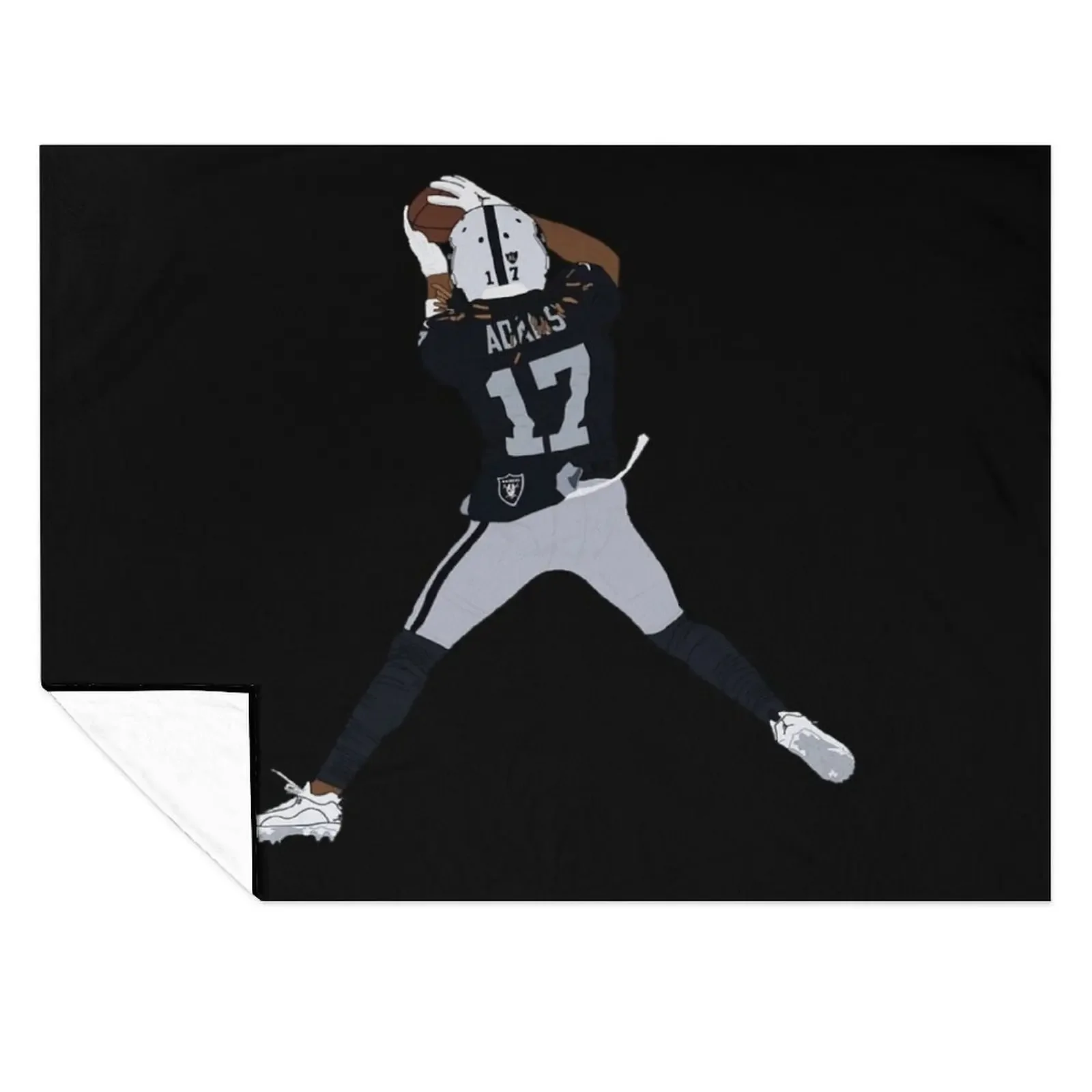 

Davante Adams Raiders Throw Blanket Decorative Sofas Extra Large Throw Polar Hairys Blankets