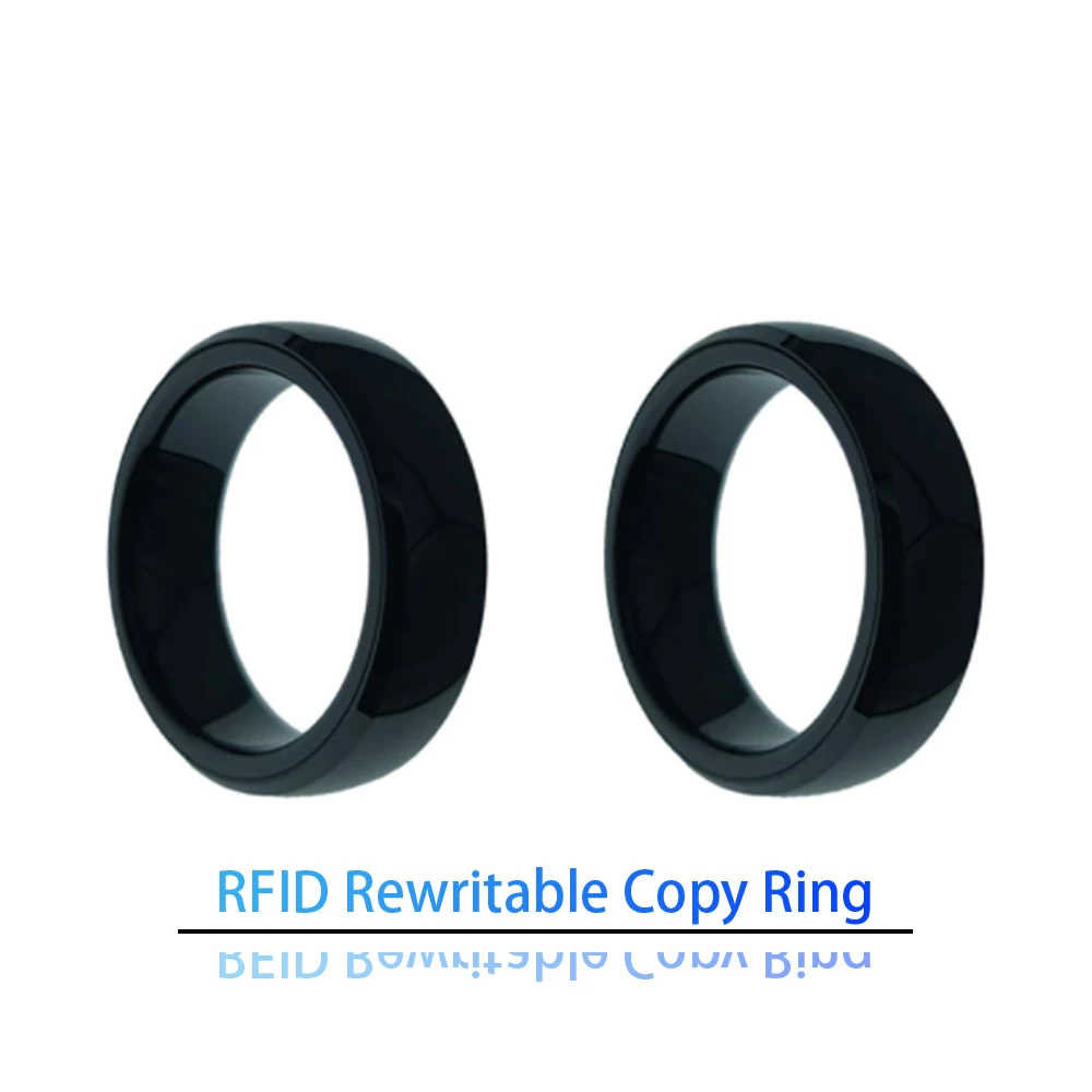 NFC Smart Chip Duplicator Key ISO14443 CUID Programmer 125Khz T5577 Copy BadgeRFID Rewritable IC ID Ring 13.56Mhz Clone Token