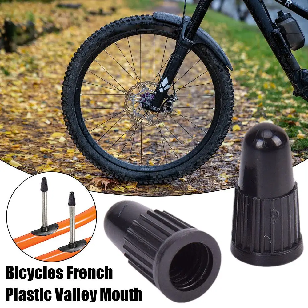 20/50Pcs Leakproof For Presta French Valve Bicycle Tire Valve Caps Bicycle Tire Valve Cap Professional Plastic Caps Protect M0C2