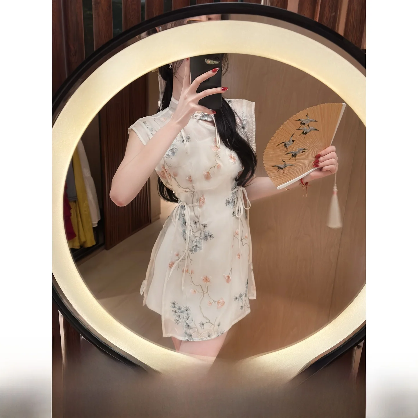 

Sun Ya New Chinese Sle National Faion Svel Dr And Vest Two-Piece Set Summer 2024 Women's Faion Set