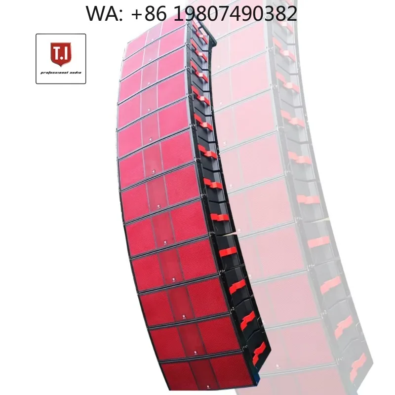 2500W High Power Dual 15 Inch Passive Line Array Speaker, Suitable for Live Event, Church and  Venues