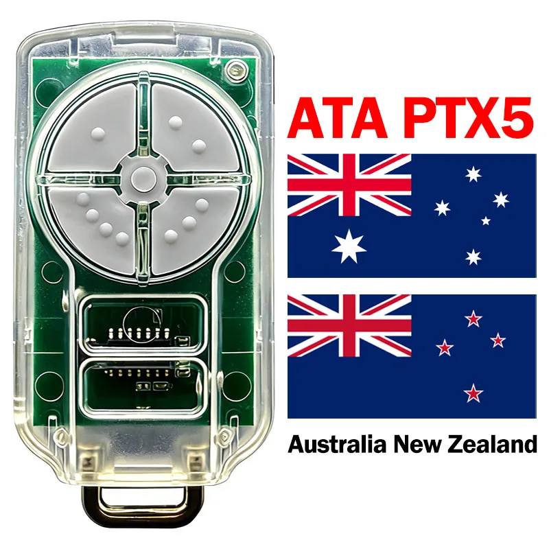 ATA PTX5 V2 PTX 5V1 5V2 2V1 2V2 PTX5V1 PTX5V2 Remote Garage Door Opener 433.92MHz Rolling Code Garage Remote Control 4 Buttons
