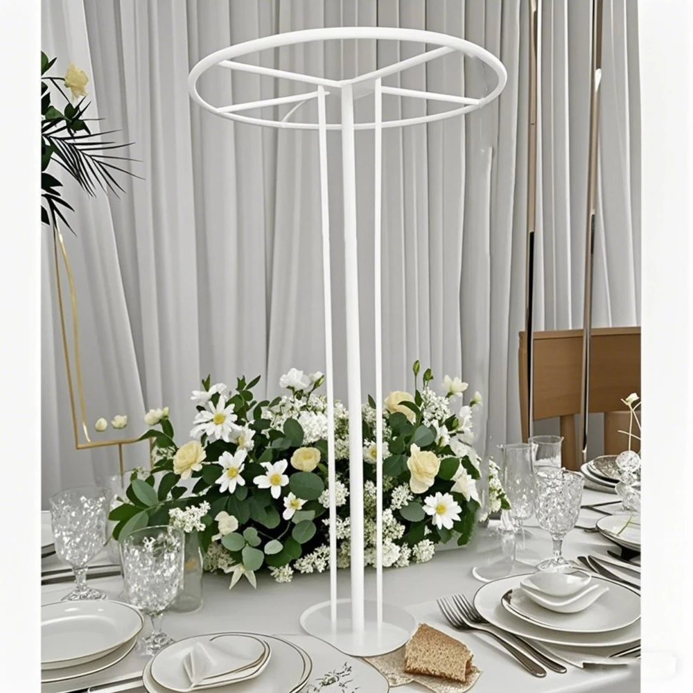 

2-4 шт.) Высокая свадебная современная центральная подставка для цветов, украшение без хрустальной подставки для цветов, центральная часть свадебного стола