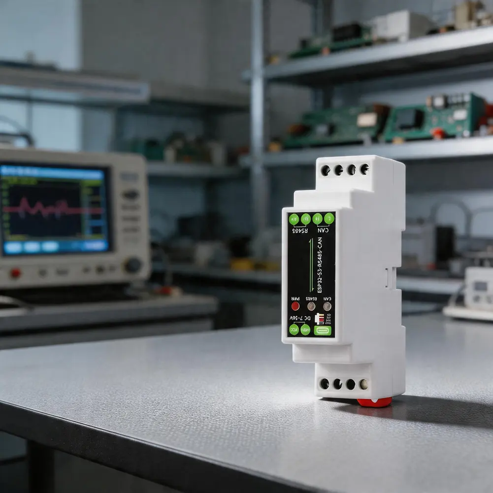 1pc Relay Industrial Control Support Wireless Communication RS485 CAN Connectivity For Industrial Easy Installation