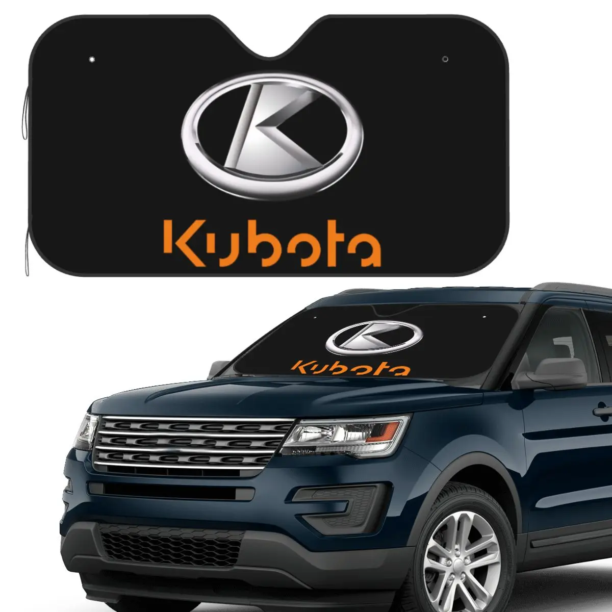 

Big Kubota Tracktprs Sunshade Windscreen Car Front Windshield Window Sun Visor Accessories Covers
