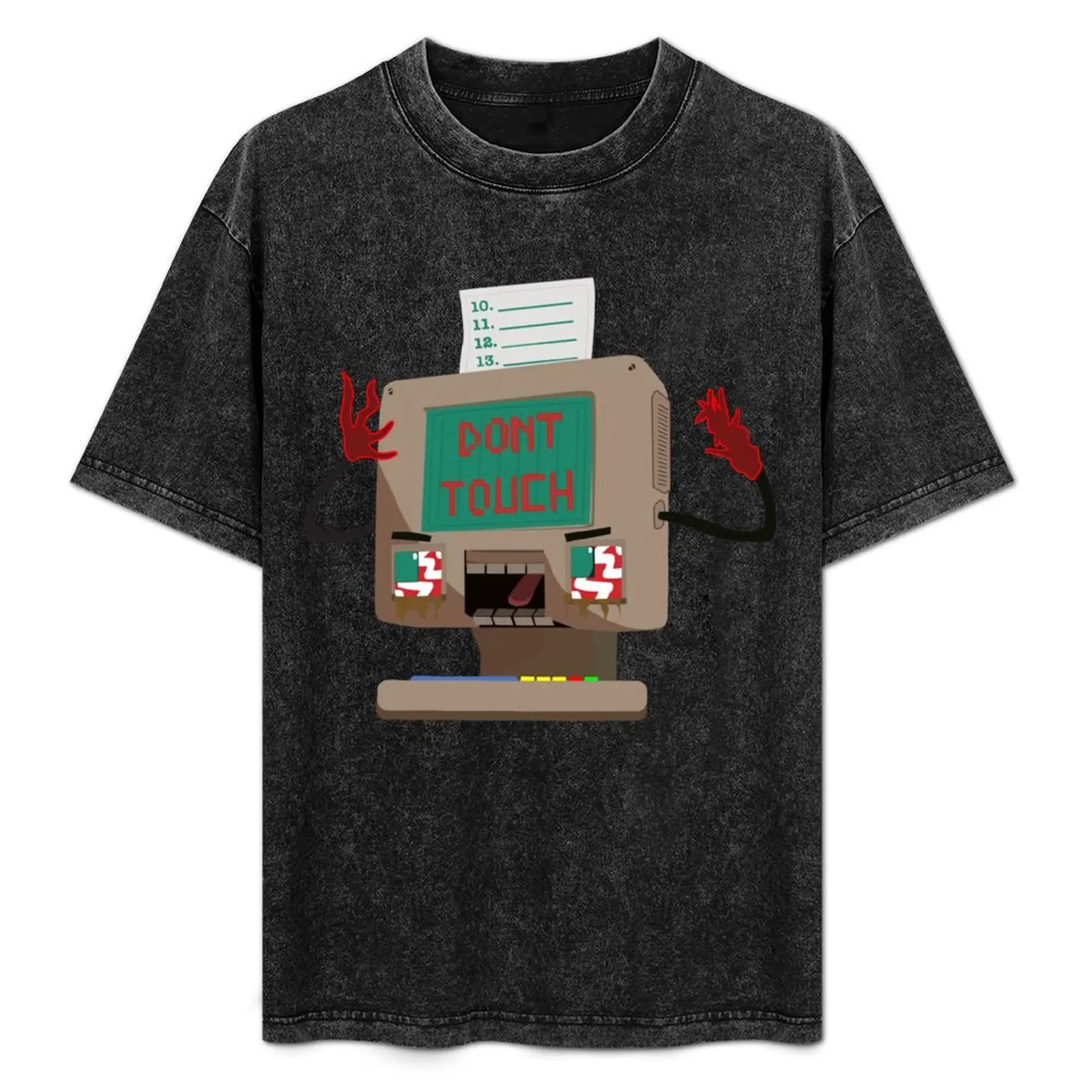 

Dont Touch T-Shirt funny t shirts man cotton t shirts man 100% T-Shirt