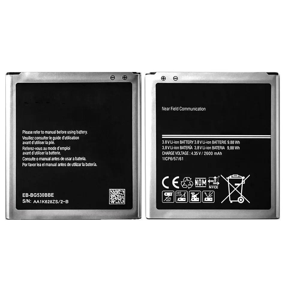 

Battery EB-BG530CBE EB-BG531BBE For Samsung Galaxy Grand Prime J3 2016 J320F J2 Prime G5308W G530 G530H G531F J5