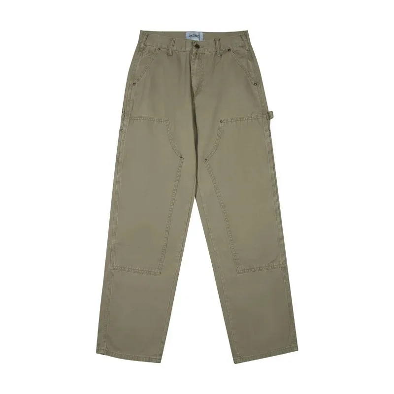 HELLOMARCEL Excellent Quality Wholesale Men Vintage Trousers High Street Wear Acid Wash Luxury Men Cargo Pants