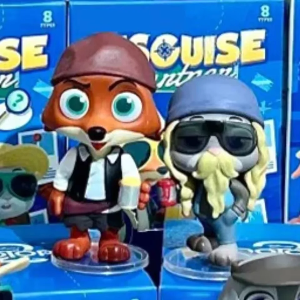 

Новая подлинная маскировка Зоотопии, серия Partner, слепая коробка, аниме-фигурка, модель, игрушка, украшение для комнаты, модный сюрприз, подарки на день рождения