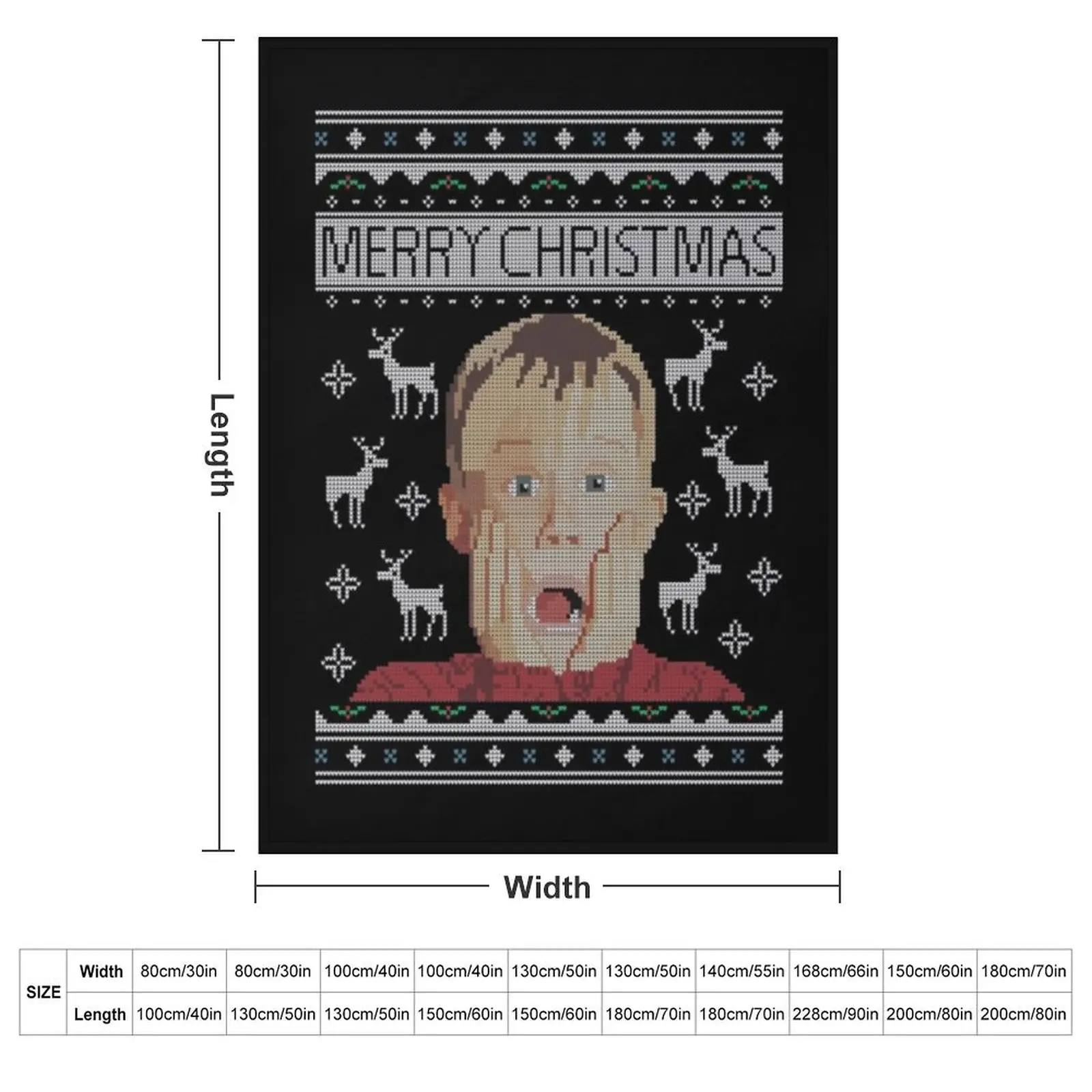 Home Alone T-ShirtHome Alone Kevin Christmas Knit Throw Blanket Summer Quilt Luxury Throw Blankets For Bed Blankets