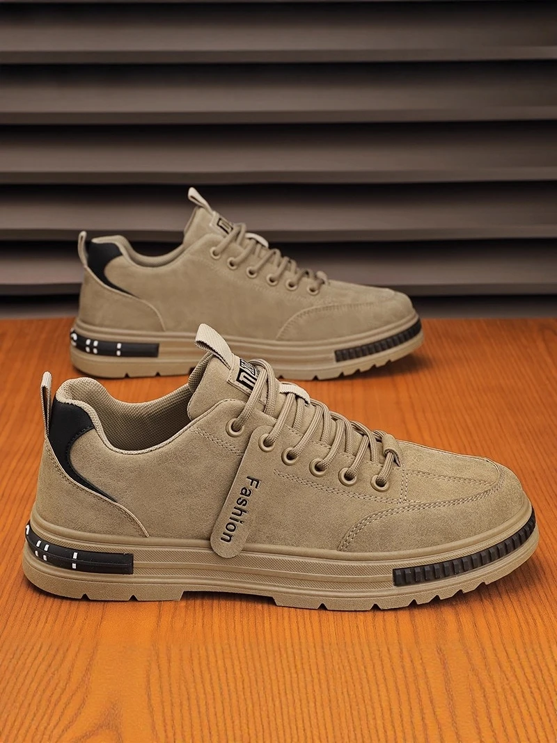 Men's Safety Shoes Low Cut Work Boots Anti-Slip Waterproof Comfortable Casual  Style for Construction Work And Daily Wear