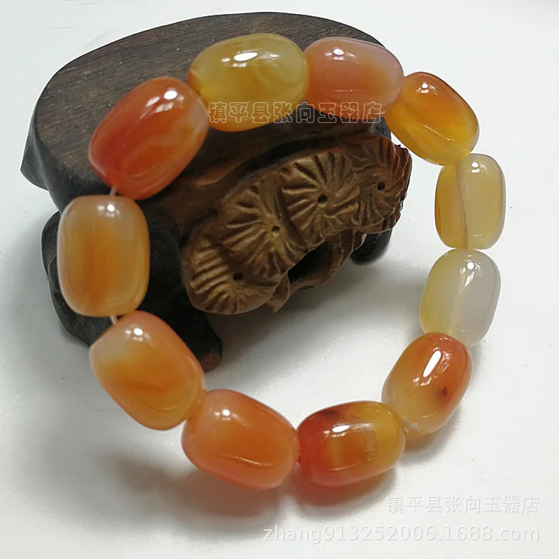 and jade , unisex agate Buddha bead bracelet