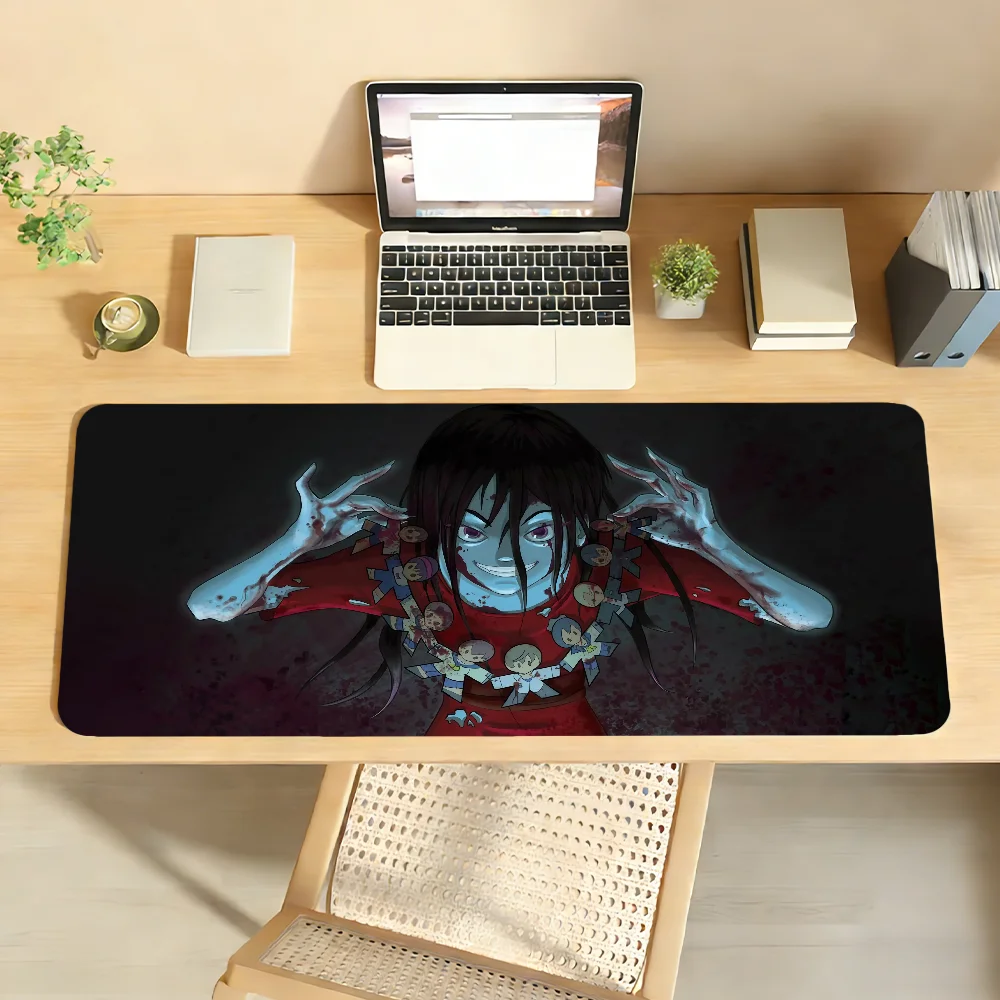C-Corpse P-PartyES Mouse Pad Non-slip Locking Edge DeskMat PC Laptop Accessories Rubber Office Keyboard Game Carpet 350x900x3mm