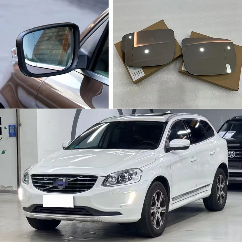 Auto parts For Volvo XC60 2009-17 Car Heated Rear View Mirror Rear View Mirror Rear View Mirror Reflector Electric Heated Glass