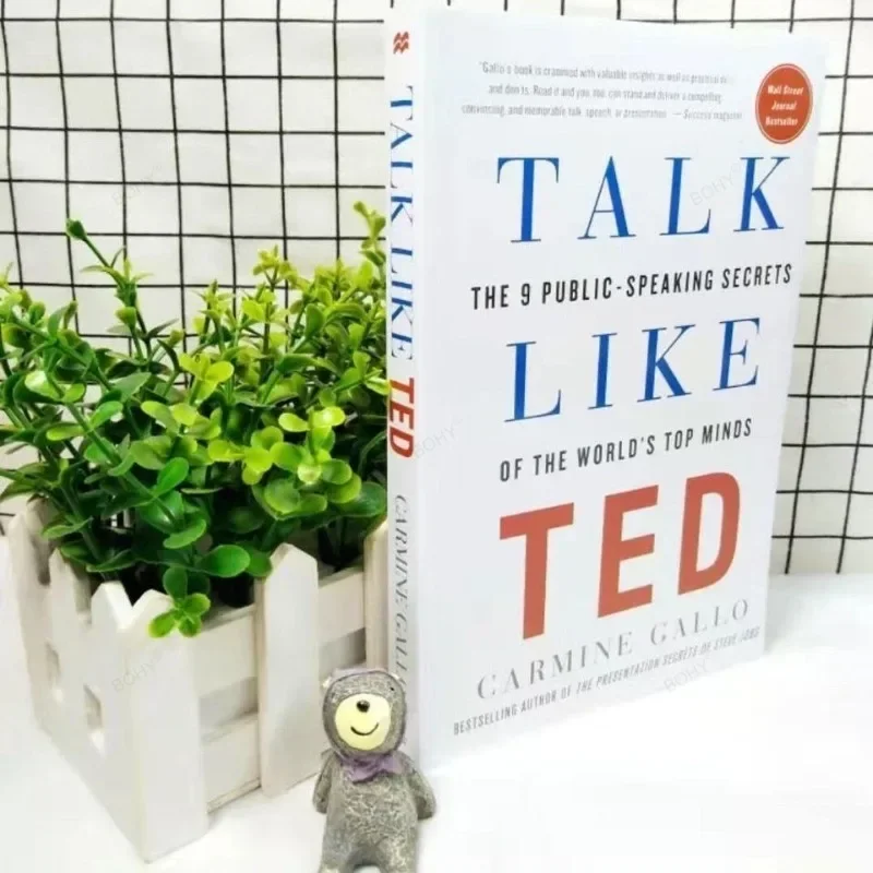 TALK LIKE TED By Carmine Gallo The 9 Public Speaking Secrets Self Improvement Speech Eloquence English Book