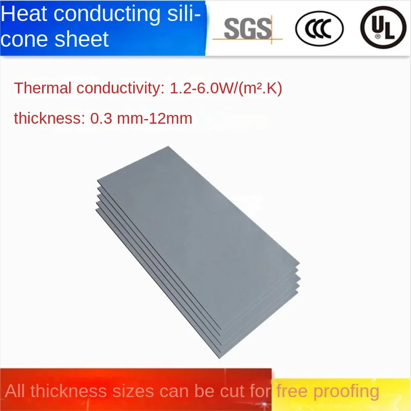 

Thermal silica one slice 200*400*0.5-20mm 2WThermal silica one slice Thermal silicaThermal gasket