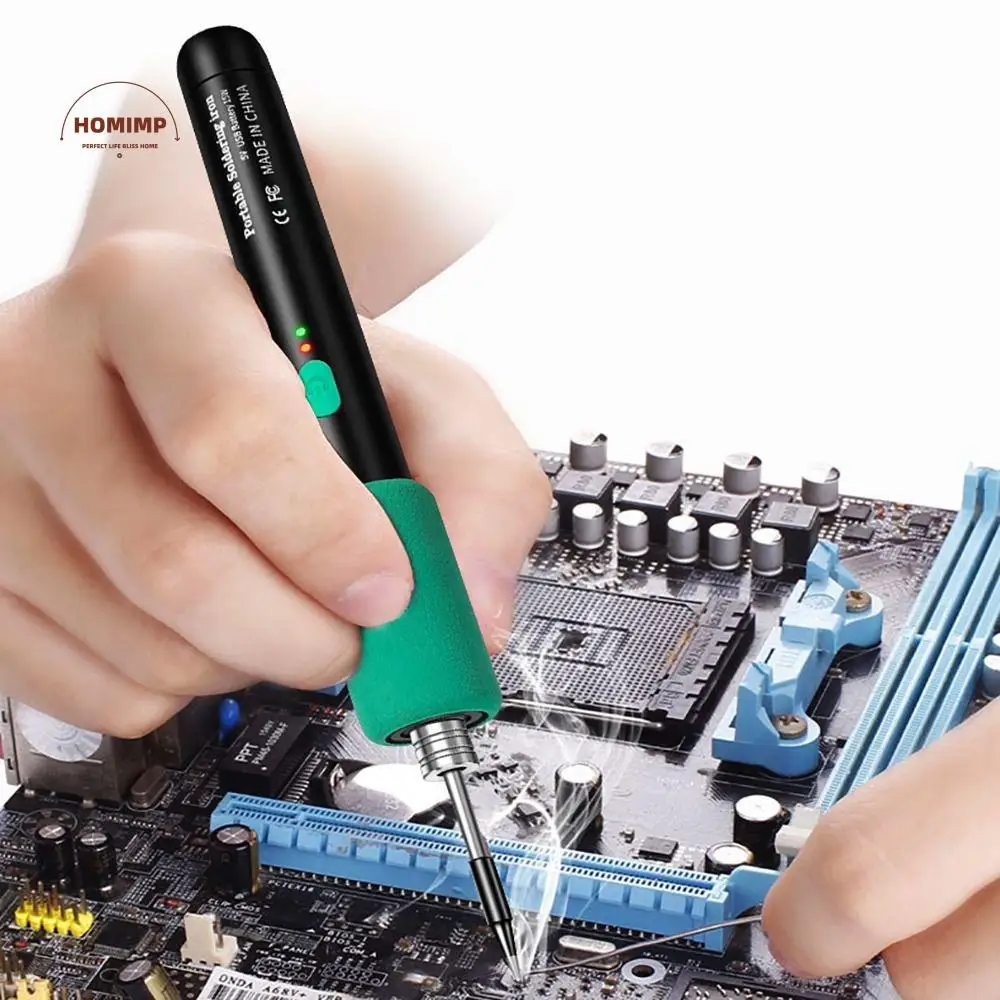 

Three-level Temperature Soldering Iron Welding Tool Fast Heat Conduction Anti-Oxidation Electric Soldering Iron Long Life Span