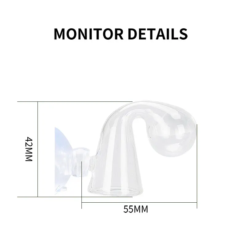 ZRDR Aquarium CO2 Indicator Solution Fish Tank Liquid Test PH Long-term Monitor CO2 Bubble Counter For Plant ADA quality